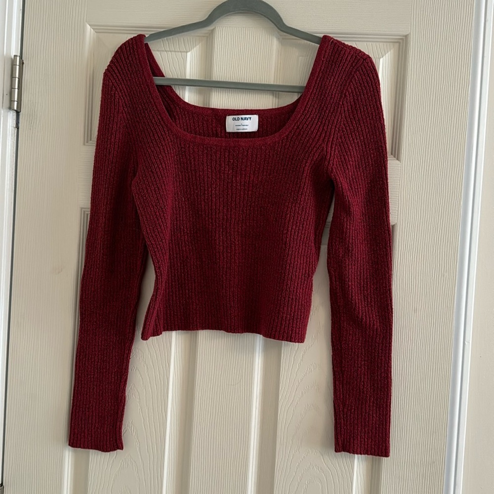 Red sweater